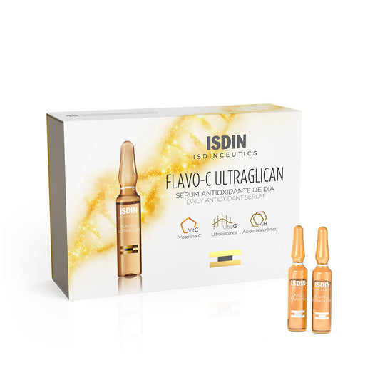 ISDIN Isdinceutics Flavo-C Ultraglican Ampoules 10X2ml – Image 1