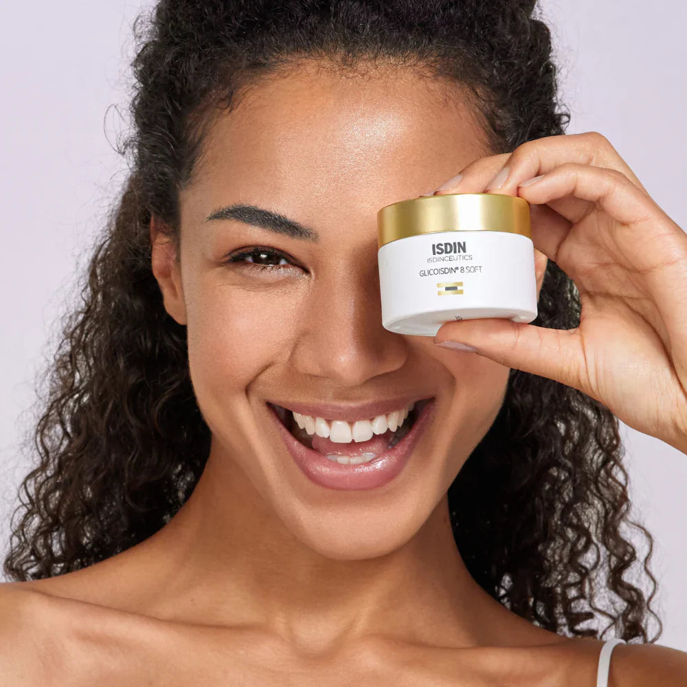 ISDIN Isdinceutics Glicoisdin® 8 Soft Exfololiating Face Cream 50g – Image 3