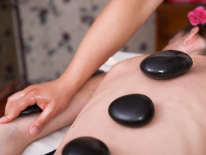 Hot Stone Back Massage